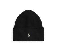 Strickmütze aus Wolle EINHEITSGROESSE Black