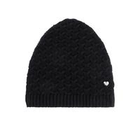 Strickmütze BONPRIX, Damen, schwarz, Obermaterial: 40% Viskose, 30% Polyamid, 25% Polyester, 5% Kaschmir, Mützen Strickmütze, Mütze mit Kaschmiranteil (60036169-0) schwarz