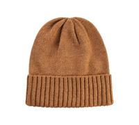 Strickmütze BONPRIX "Mütze", Damen, braun (camel), Obermaterial: 80% Polyester, 17% Polyacryl, 3% Elasthan, Mützen Strickmütze, Mütze (94519354-0) camel