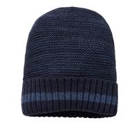 Strickmütze CASAMODA "CASAMODA Mütze gestreift", Herren, blau, 100% Polyacryl, Mützen Strickmütze (33539221-0) blau