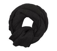 Strickmütze CASAMODA "CASAMODA Set aus Mütze und Schal uni", Damen, grau (dunkelgrau), 100% Baumwolle, Mützen Strickmütze (57690322-0) dunkelgrau