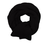 Strickmütze CASAMODA "CASAMODA Set aus Mütze und Schal uni", Damen, schwarz, 100% Baumwolle, Mützen Strickmütze (28122838-0) schwarz