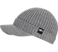 Strickmütze CHILLOUTS "Benno Hat", Herren, grau, Strick, Kunstfaser, Mützen Strickmütze, Cap-Mütze mit Schirm (56576412-0) grau