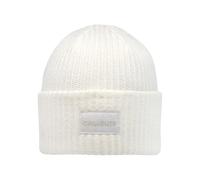 Strickmütze CHILLOUTS "Kara Hat", Damen, weiß (sanftes weiß), Rippstrick, Kunstfaser, unifarben, Mützen Strickmütze, dicker Rippenstrick (44832559-0) sanftes weiß