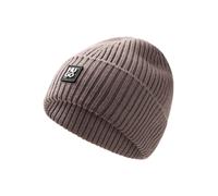 Strickmütze HUGO "Xola Metal", Herren, braun (rust, copper 223), Strick, Wolle, unifarben, Mützen Strickmütze, aus reiner Wolle, mit Stack-Label, unisex (78536666-0) rust, copper 223
