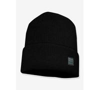 maximo - Kid's Beanie mit Umschlag - Mütze, Gr. L 51 cm, schwarz (Black)