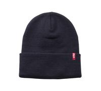 Strickmütze LEVI'S "EVERYDAY BEANIE", Damen, blau (navy blau), Feinstrick, Kunstfaser, Mützen Strickmütze (25075562-0) navy blau