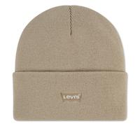 Strickmütze LEVI'S KIDS, Jungen, Gr. - (110/164), beige (fields of rye), Strick, Kunstfaser, Mützen Strickmütze, mit Umschlag (46348208-0) fields of rye