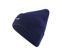 Strickmütze LEVI'S KIDS, Jungen, Gr. - (110/164), marineblaus, Strick, Kunstfaser, Mützen Strickmütze, mit Umschlag (72813800-0) marineblaus