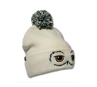 Strickmütze LOGOSHIRT "Harry Potter - Hedwig", Jungen, weiß (altweiß), 100% Polyacryl, bestickt, Mützen Strickmütze, mit lizenzierter Stickerei (72349947-0) altweiß