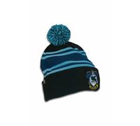 Strickmütze LOGOSHIRT "Harry Potter - Ravenclaw", Damen, schwarz (schwarz, blau), 100% Acryl, bestickt, Mützen Strickmütze, mit lizenzierter Stickerei (21757348-0) schwarz, blau