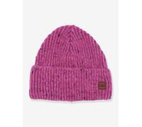 Beanie MAXIMO, Jungen, Gr. 51/53, rosa (dunkelpinkmeliert), Strick, Materialmix, mehrfarbig, Mützen, wärmend, mehrfarbig, mit breitem Umschlag, gefüttert (36411821-51) dunkelpinkmeliert