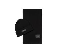 Strickmütze MARC O'POLO, Damen, schwarz, Strick, Wollmischung, Mützen Strickmütze (55685168-0) schwarz