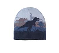 Strickmütze MAXIMO, Jungen, Gr. 51, blau (dunkelmarine), Strick, Baumwolle, gemustert, Mützen Strickmütze, aus Baumwolle, mit Motiv, gefüttert (79241722-51) dunkelmarine