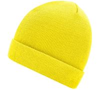myrtle beach Klassische Strickmütze in vielen Farben MB7500 Gr. one size yellow