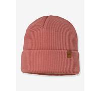 Strickmütze mit Fleecefutter Kinder maximo, Bio-Baumwolle rosa nude Gr. 55 cm