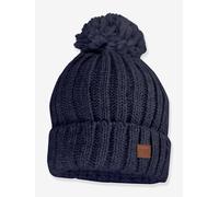 Strickmütze mit Fleecefutter Kinder maximo blau Gr. 51/53 cm