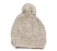Sterntaler Winter-Strickmütze Bommel 51 beige