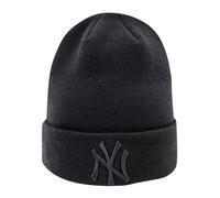 Strickmütze NEW ERA "NEW YORK YANKEES", Damen, schwarz, Strick, Kunstfaser, unifarben, Mützen Strickmütze (34949601-0) schwarz