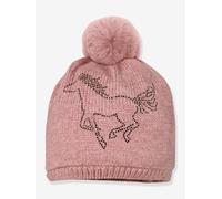 Strickmütze PFERD Mädchen maximo Strass blush Gr. 49/51 cm