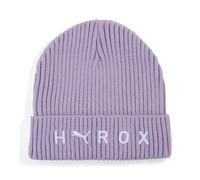 Strickmütze PUMA "X HYROX MID CROWN BEANIE", Damen, light lavender, Polyester, bedruckt, Mützen Strickmütze, One Size, sportlicher Stil, mit Logodruck (26230208-0) light lavender