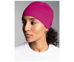 Strickmütze TRIGEMA "TRIGEMA Soft-Cap", Damen, Gr. 900, pink (magenta), Baumwollmischung, Mützen Strickmütze (244267-0) magenta