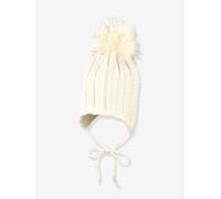 Sterntaler Unisex Baby Strickmütze StrickMütze, Ecru, 45 EU