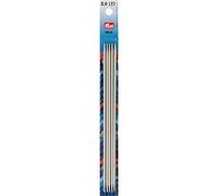 Prym 191490 Strumpfstricknadeln ALU 20 cm 3,00 mm grau Strumpfstricknadel, Aluminium, 3 mm