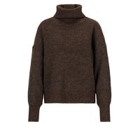Oversize-Strickpullover mit weiten Ärmeln und Rollkragen 36 braun 2170821.8945.36