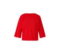 Strukturierter Pullover im Relaxed Fit mit Zierknopfleiste 38 rot 2174953.3214.38