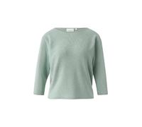 Comma Pullover Relaxed Fit aus Viskose-Mix in Strick-Optik Mint Größe 40