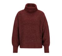 Oversize-Strickpullover mit weiten Ärmeln und Rollkragen 44 rot 2170821.3902.44