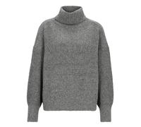 Oversize-Strickpullover mit weiten Ärmeln und Rollkragen 44 grau 2170821.9730.44