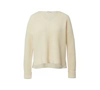 Grobstrickpullover mit V-Ausschnitt im Relaxed Fit 44 beige 2176604.8000.44