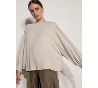 Strickpullover APRICOT "Weicher Fledermauspullover", Damen, Gr. 14, beige (stone), Strick, , Modisch, lässig geschnitten normal, Rundhals, Fledermausärmel Gerippte Bündchen, Pullover Strickpullover, i