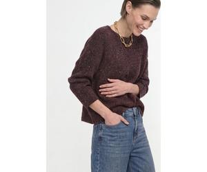 Strickpullover aus Alpaka-Mix S chocolate torte