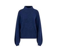 FYNCH-HATTON Strickpullover aus Alpaka-Wollmix mit Stehkragen und Ballonärmeln Aura Blue/XL
