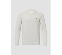 Strickpullover aus Baumwolle mit Raglanärmeln XXL creme 2170232.9000.XXL