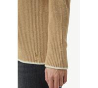 Strickpullover aus Baumwolle mit überschnittenen Schultern braun 34