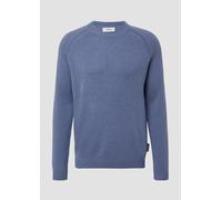 Strickpullover aus reiner Lammwolle XL blau 2173011.5363.XL
