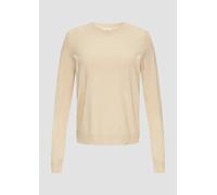 s.Oliver Red Label - Strickpullover mit Rundhalsausschnitt braun - Gr. - 46