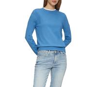 Strickpullover aus Viskosemix Royalblau 44