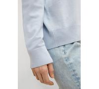 Strickpullover aus Viskosestretch blau 44