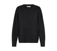Strickpullover B.YOUNG "Strickpullover BYMMORLA", Damen, Gr. L, schwarz, Obermaterial: 70% Viskose LENZING ECOVERO CV LenzEcov. 30% Polyamid PA., Pullover Strickpullover (62927341-L) schwarz