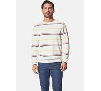 BABISTA Regular Fit Strickpullover weiss, Gestreift