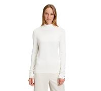 Betty Barclay Damen Rollkragenpullover Langarm 40, Rohweiß