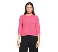 Strickpullover BETTY BARCLAY "Damen mit 3/4 Arm", Damen, Gr. 40, pink flambé, Strick, Obermaterial: 65% Polyacryl, 35% Polyamid, Basic, gerade normal, Rundhals, Pullover Strickpullover (97973169-40) p