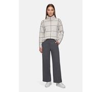 Strickpullover BETTY BARCLAY "Damen mit Kragen", Damen, Gr. 46, beige (patch beige, schwarz), Strick, Obermaterial: 55% Viskose, 30% Polyester, 15% Polyamid, gerade normal, Pullover Strickpullover (47
