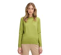Strickpullover BETTY BARCLAY "Damen mit Rundhalsausschnitt", Damen, Gr. 36, grün (fresh moss), Strick, Obermaterial: 55% Viskose, 30% Polyester, 15% Polyamid, Basic, gerade lang, Rundhals, Pullover St