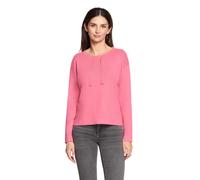 Strickpullover BETTY BARCLAY "Damen mit Seitenschlitzen", Damen, Gr. 36, pink, Strick, Obermaterial: 55% Viskose, 30% Polyester, 15% Polyamid, gerade normal, Rundhals, Pullover Strickpullover (6528004